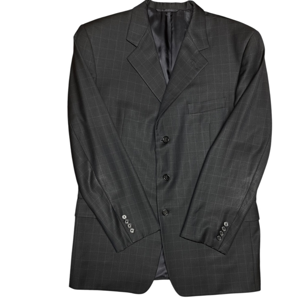 Hickey Freeman DIPLOMAT 44R Luxury 2PC Suit Loro Piana Super 120’s Fine Wool - Picture 3 of 12